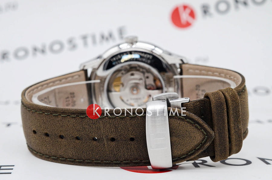 Часы Tissot Chemin des Tourelles Powermatic 80 T139.407.16.261.00 — кожаный, мужские