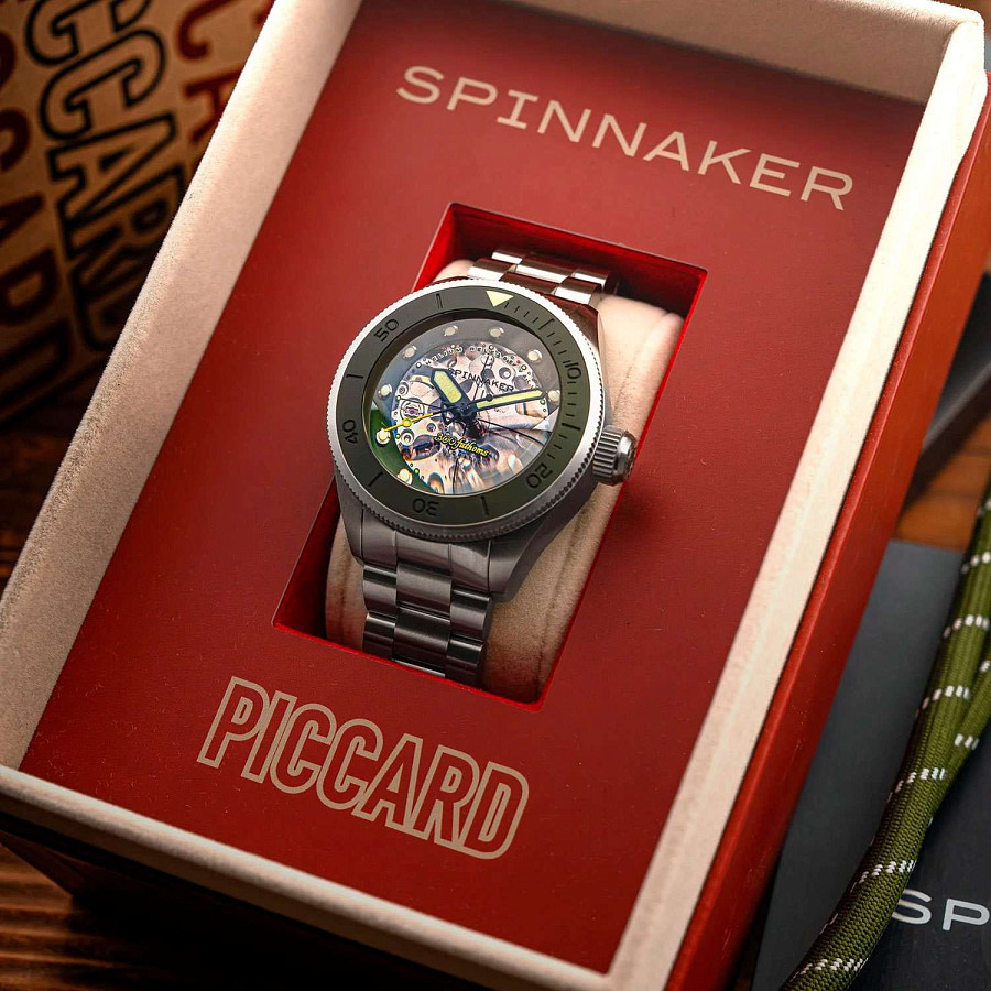 Часы Spinnaker Piccard SP-5135-22 — механические, металл сталь