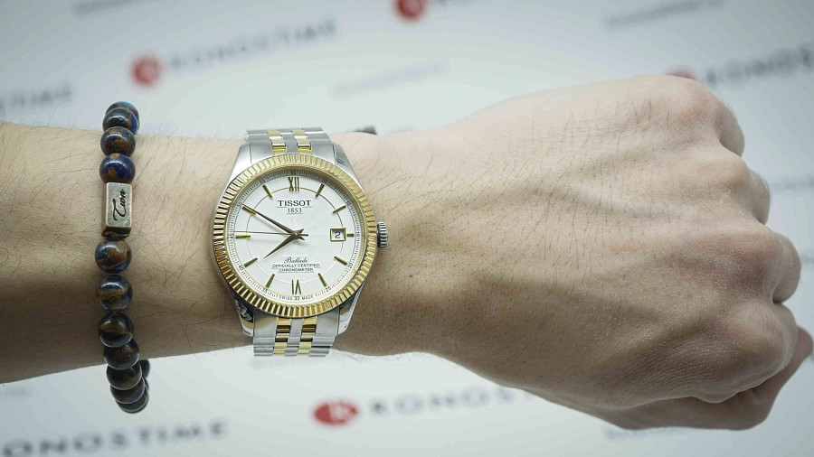 Часы Tissot Ballade Powermatic 80 Silicium T108.408.22.278.01 — сталь металл, сталь c pvd покрытием