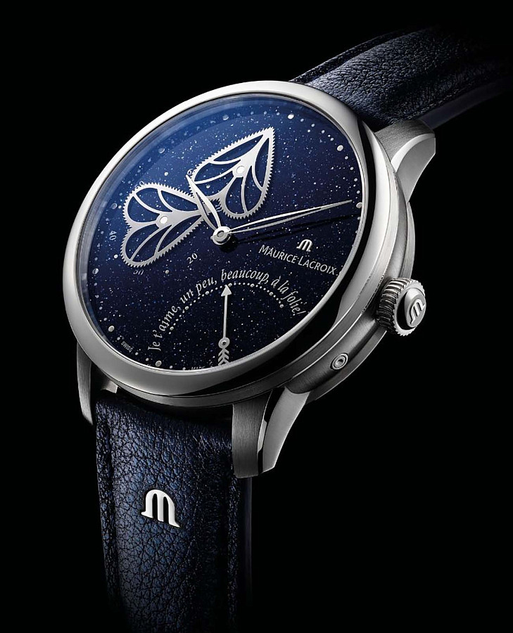 Часы Maurice Lacroix Masterpiece Embrace MP6068-SS001-430-1 — механические, металл сталь