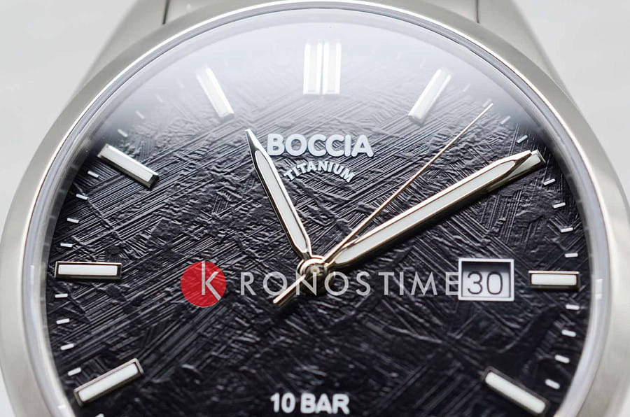 Часы Boccia Titanium 3672-02 — титановый, мужские