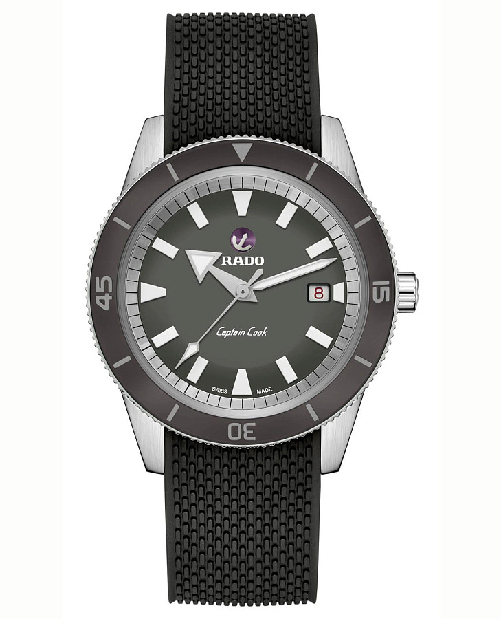 Часы Rado Captain Cook Automatic R32505019 — кожаный, мужские