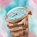 Швейцарские механические часы Oris Divers Sixty‑Five 'Cotton Candy' 01 733 7771 3155-07 8 19 15, фото 3