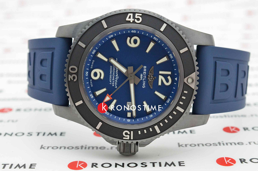 Часы Breitling Superocean Automatic 46 Black Steel M17368D71C1S1 — Швейцария, механические