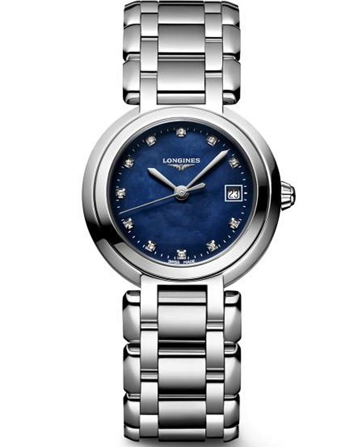 Часы Longines PrimaLuna L8.120.4.98.6 — женские, синий
