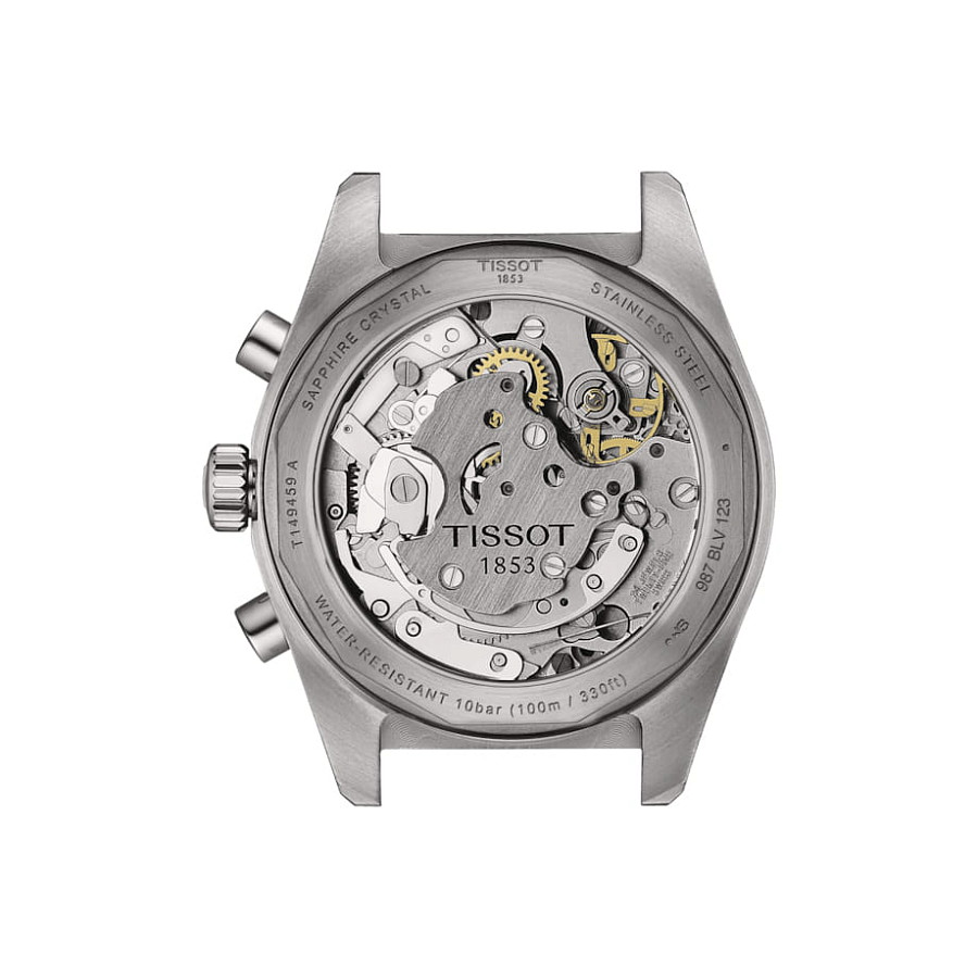 Часы Tissot PRS 516 Mechanical Chronograph T149.459.21.051.00 — механические, Швейцария, мужские