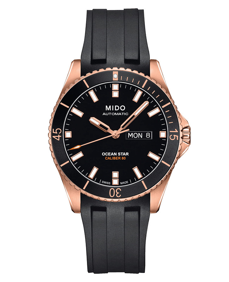 Часы Mido Ocean Star 200 M026.430.37.051.00 — мужские, черный