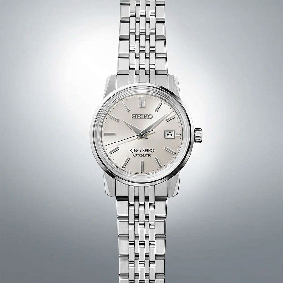 Часы Seiko King Seiko SJE089J1 — механические, металл сталь