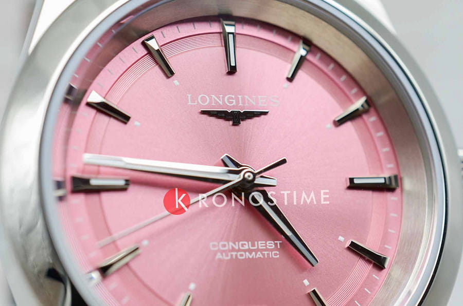 Часы Longines Conquest L3.430.4.99.6 — нержавеющая сталь, женские