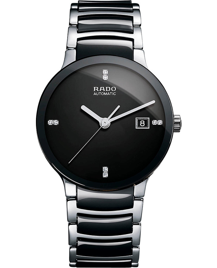 Часы Rado Centrix Automatic Diamonds R30941702 — мужские, черный