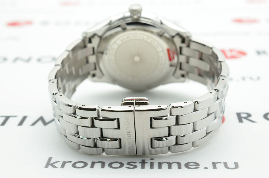 Часы Hamilton Jazzmaster Gent Quartz H32451141 — мужские, серебристый