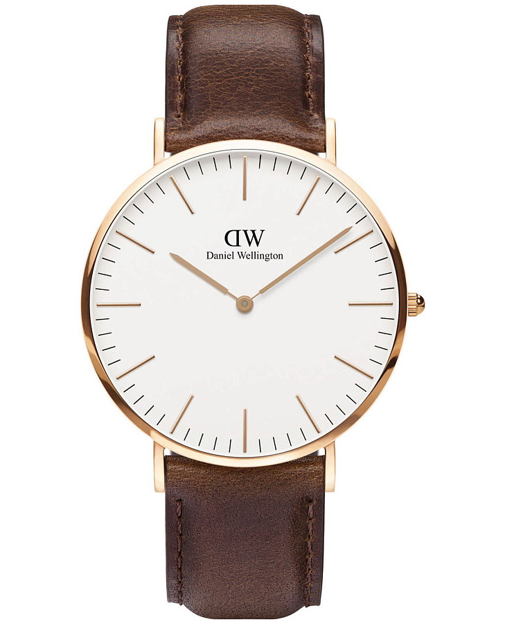 Часы Daniel Wellington Classic Bristol DW00100009 — мужские, белый