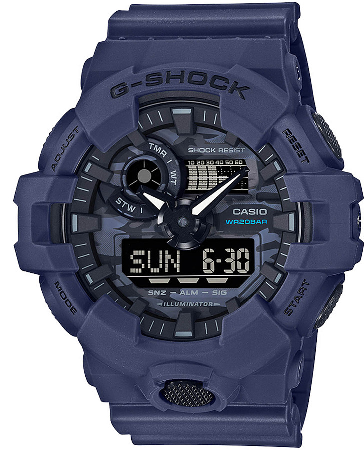 Часы Casio G-Shock GA-700CA-2ADR (GA-700CA-2A) — мужские