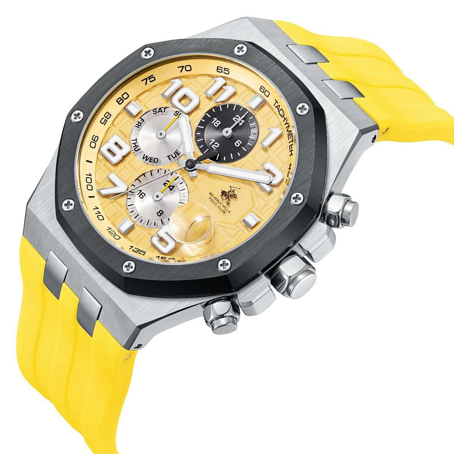 Часы Beverly Hills Polo Club BP3783X.304 — кварцевые, сталь металл