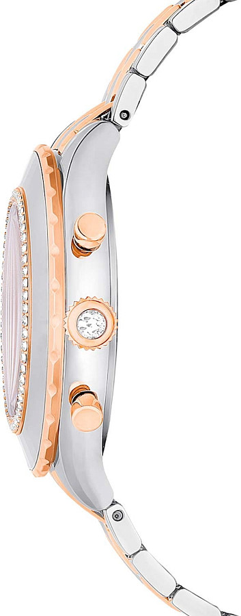 Часы Swarovski Octea Chrono 5672937 — нержавеющая сталь с pvd-покрытием, женские