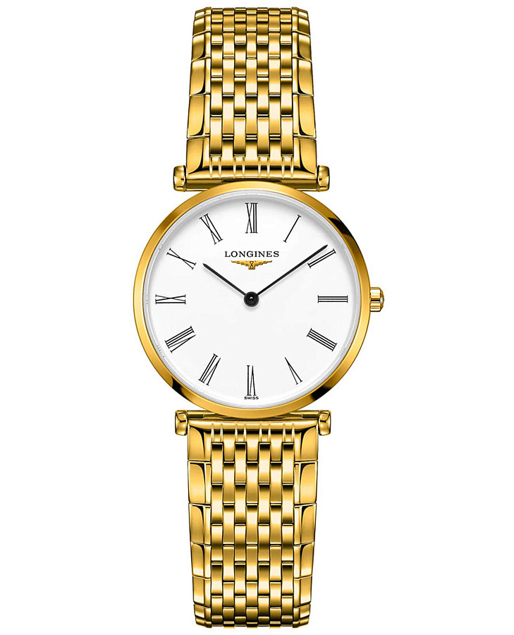 Часы Longines La Grande Classique L4.512.2.11.8 — женские, белый