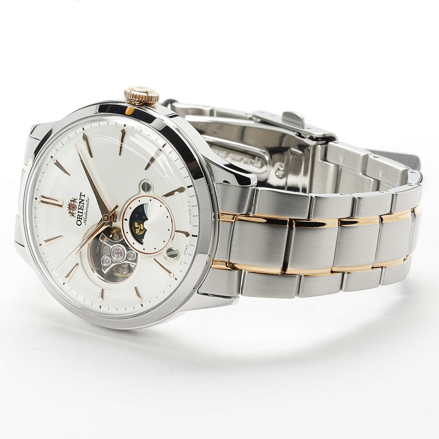 Часы Orient Sun & Moon RA-AS0101S (RN-AS0101S) — механические, Япония, мужские