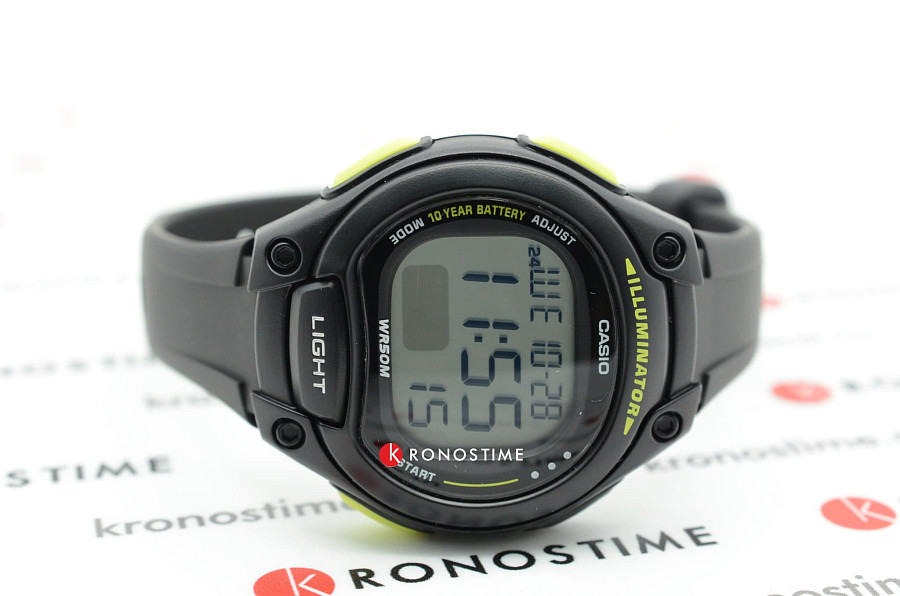 Часы Casio Collection Digital LW-203-1BVDF (LW-203-1B) — артикул LW-203-1B, женские