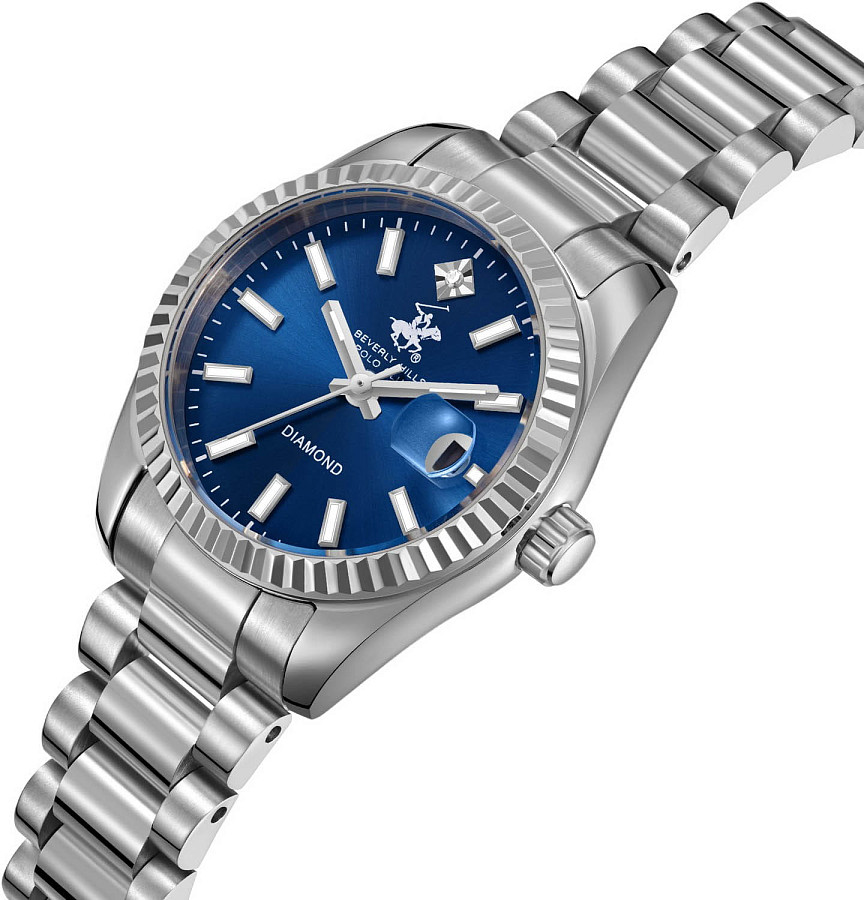 Часы Beverly Hills Polo Club BP3650X.390 — кварцевые, сталь металл