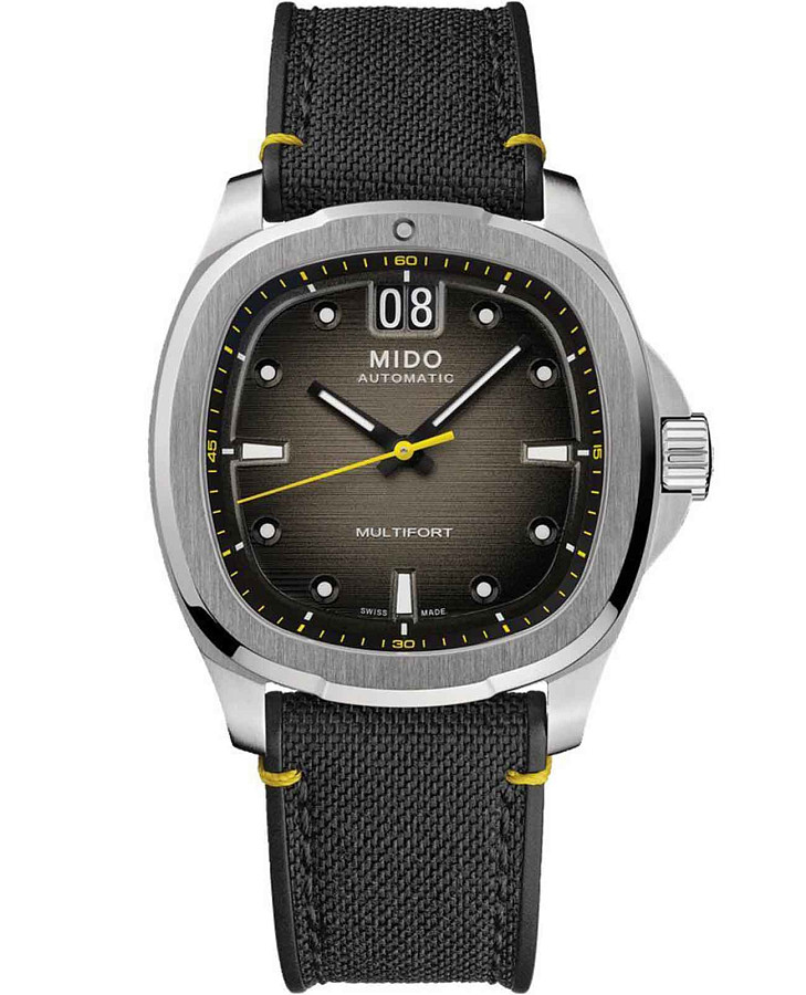 Часы Mido Multifort TV Big Date M049.526.17.081.01 — мужские, серый