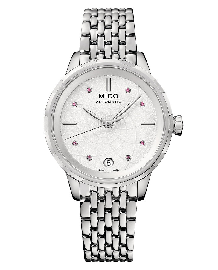 Часы Mido Rainflower M043.207.11.011.00 — женские, белый