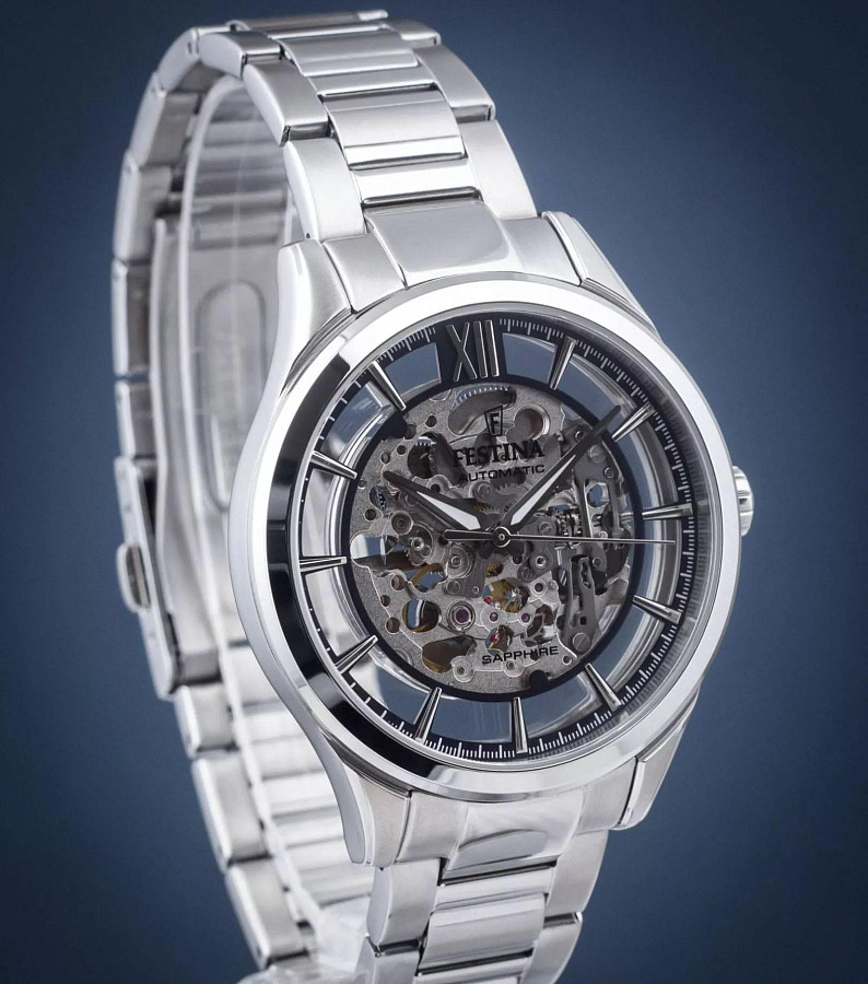Часы Festina Automatic F20630/3 — нержавеющая сталь, мужские