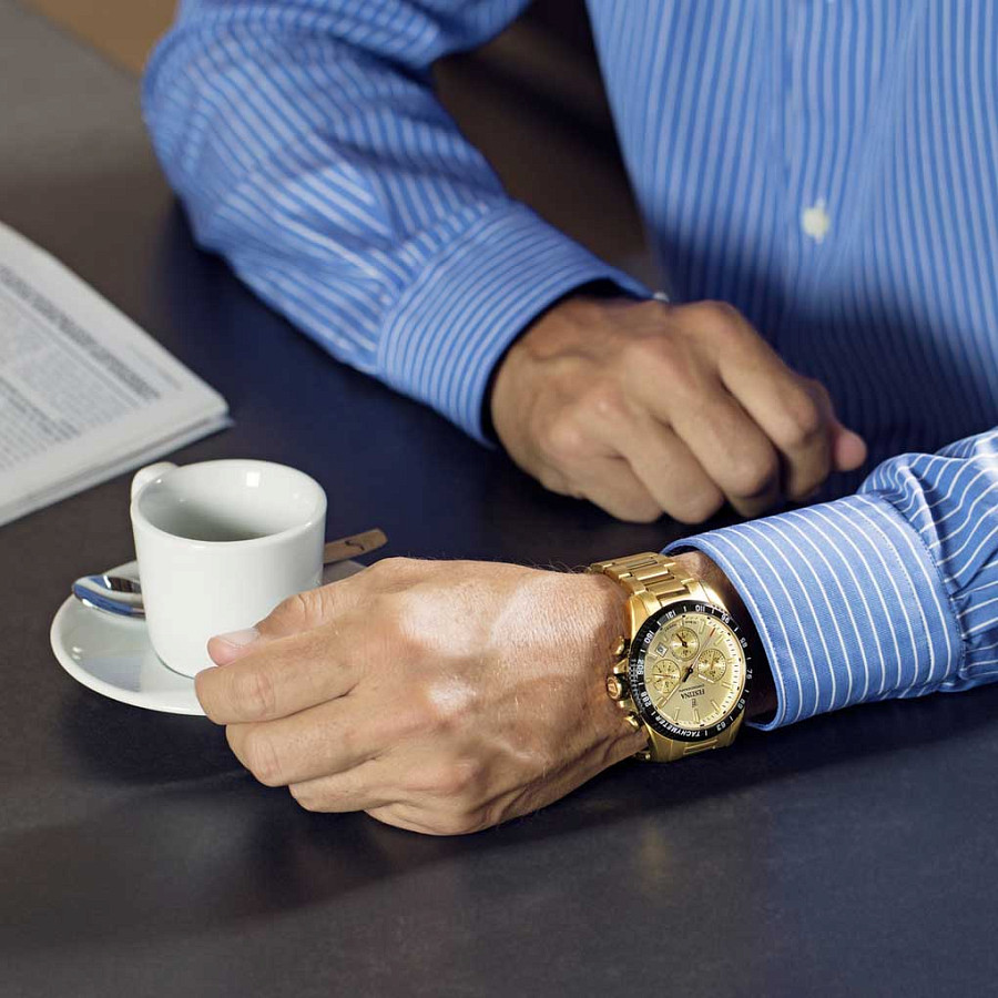 Часы Festina Timeless Chrono F20634/6 — кварцевые, металл сталь