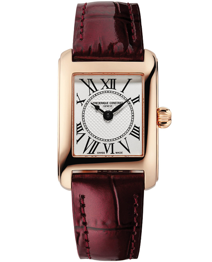 Часы Frederique Constant Classics Carre Ladies FC-200MC14 — женские, белый