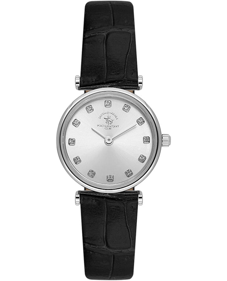 Часы Santa Barbara Polo & Racquet Club Unique SB.4.10018-1 — женские, серебристый