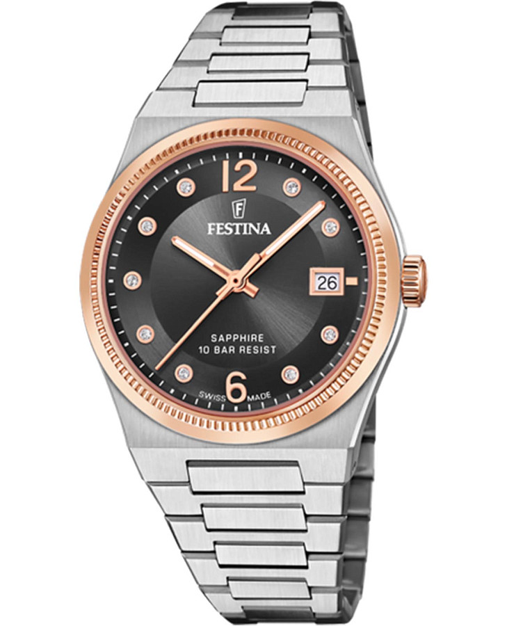 Часы Festina Classics F20037/3 — женские, черный