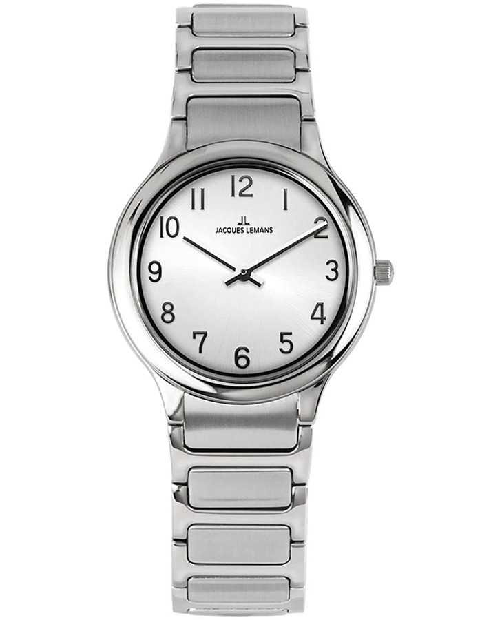 Часы Jacques Lemans Milano 1-2208C — женские, серебристый