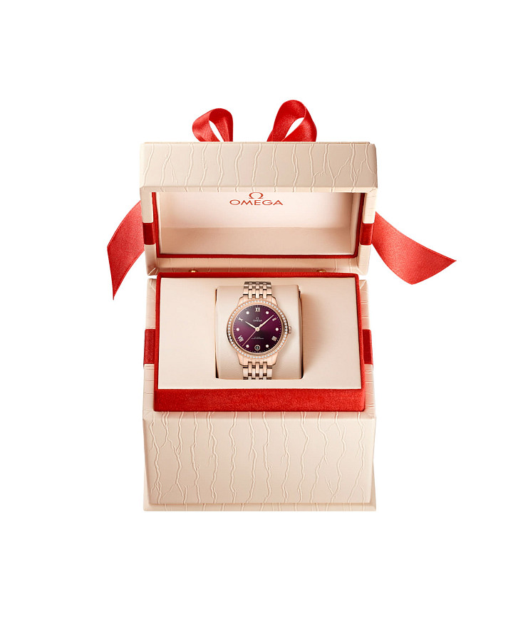 Часы Omega De Ville Prestige 434.55.34.20.61.001 — золото, Швейцария