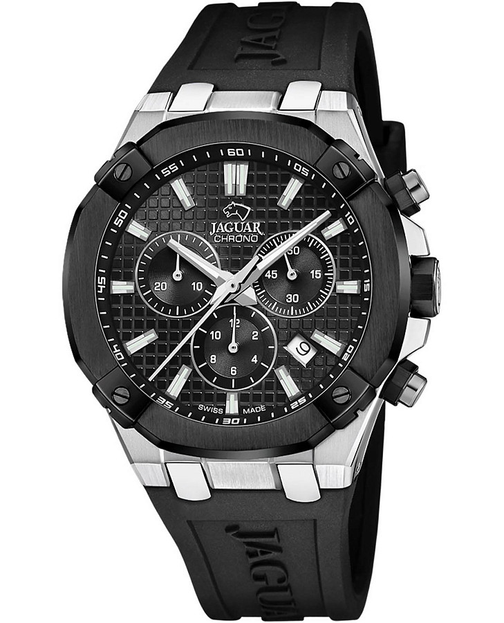 Часы Jaguar Diplomatic Quartz J1020/2 — мужские, зеленый