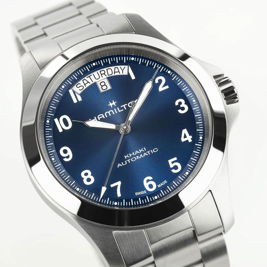 Часы Hamilton Khaki Field King Day-Date H64475140 — нержавеющая сталь, мужские