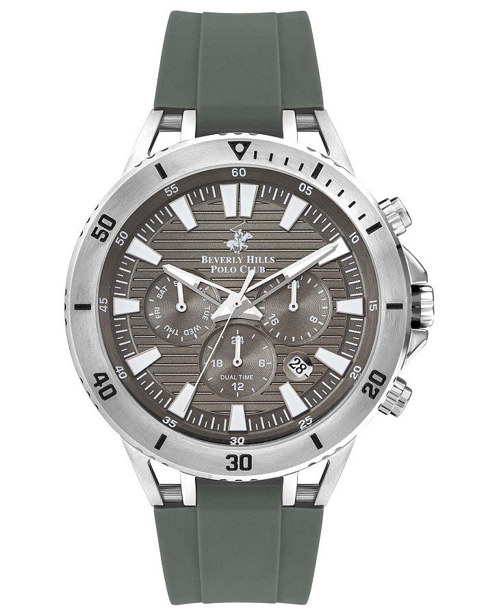 Часы Beverly Hills Polo Club BP3411X.377 — мужские, серый