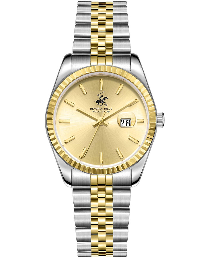 Часы Beverly Hills Polo Club BP3827X.210 — женские, золотистый