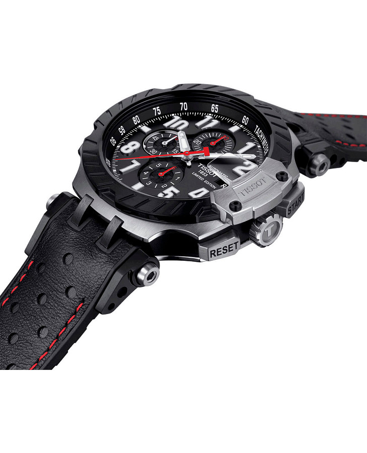 Часы Tissot T-Race MotoGP Automatic Chronograph T115.427.27.057.00 — металл сталь, Швейцария