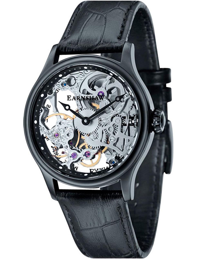 Часы Earnshaw Bauer ES-8049-04 — мужские, серебристый