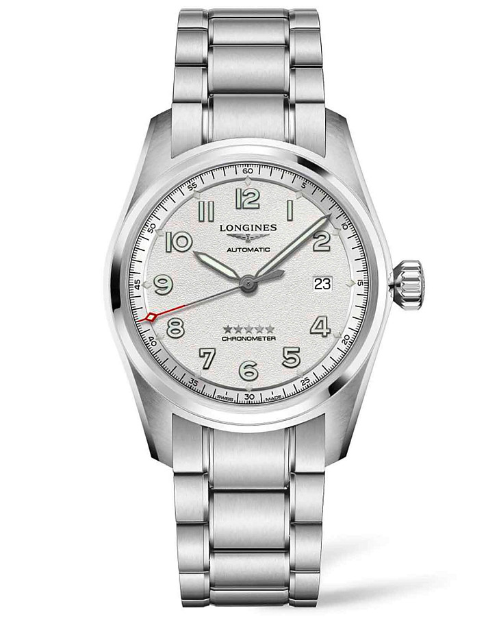 Часы Longines Spirit Prestige Edition L3.810.4.73.9 — мужские, серебристый
