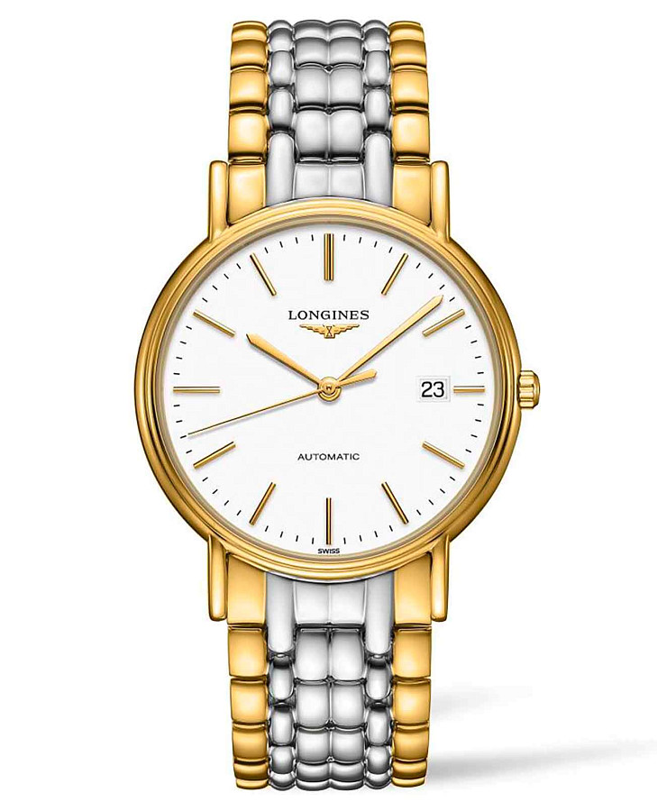 Часы Longines Presence L4.921.2.12.7 — женские, белый