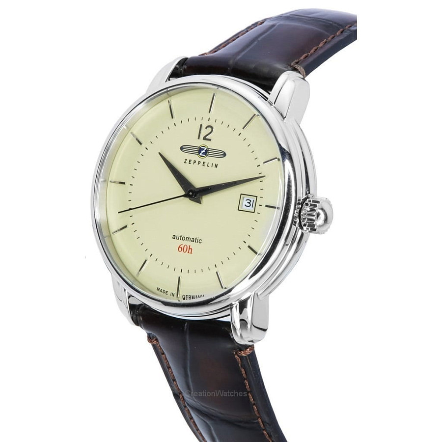 Часы Zeppelin LZ 120 Bodensee 81605 — механические, сталь металл