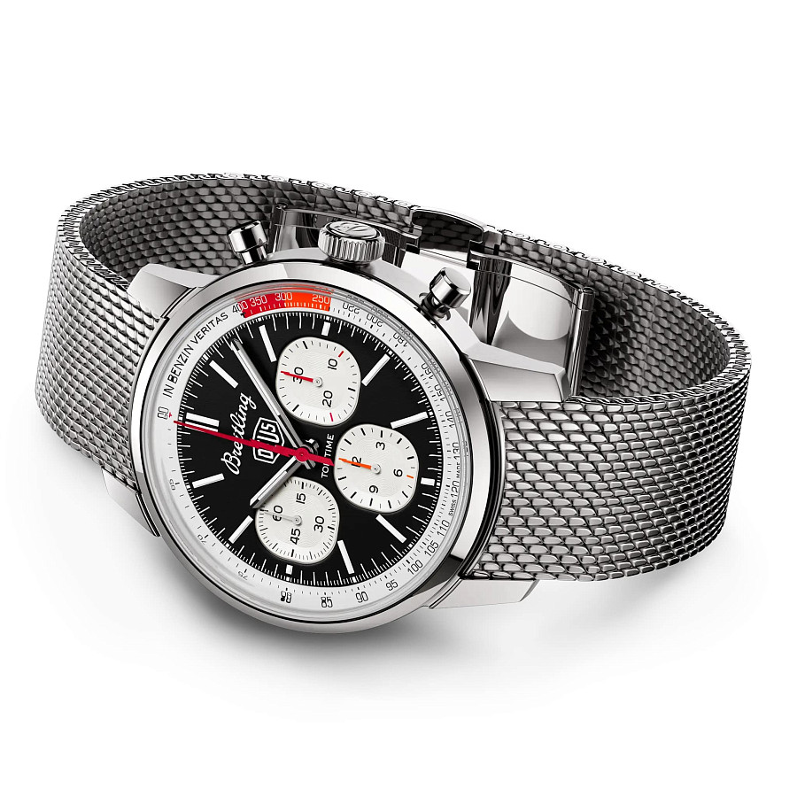 Часы Breitling Top Time B01 Deus AB01765A1B1A1 — механические, металл сталь