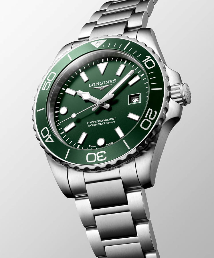Часы Longines HydroConquest L3.769.4.06.6 — металл сталь, Швейцария