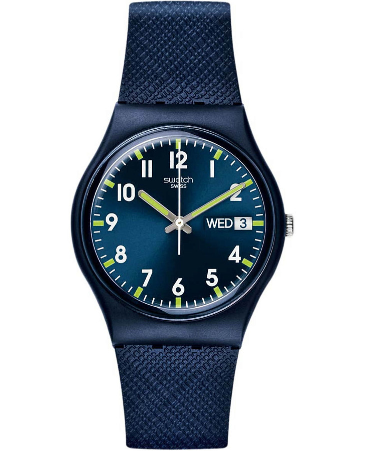 Часы Swatch Gent Standard GN718-S26 — женские, синий
