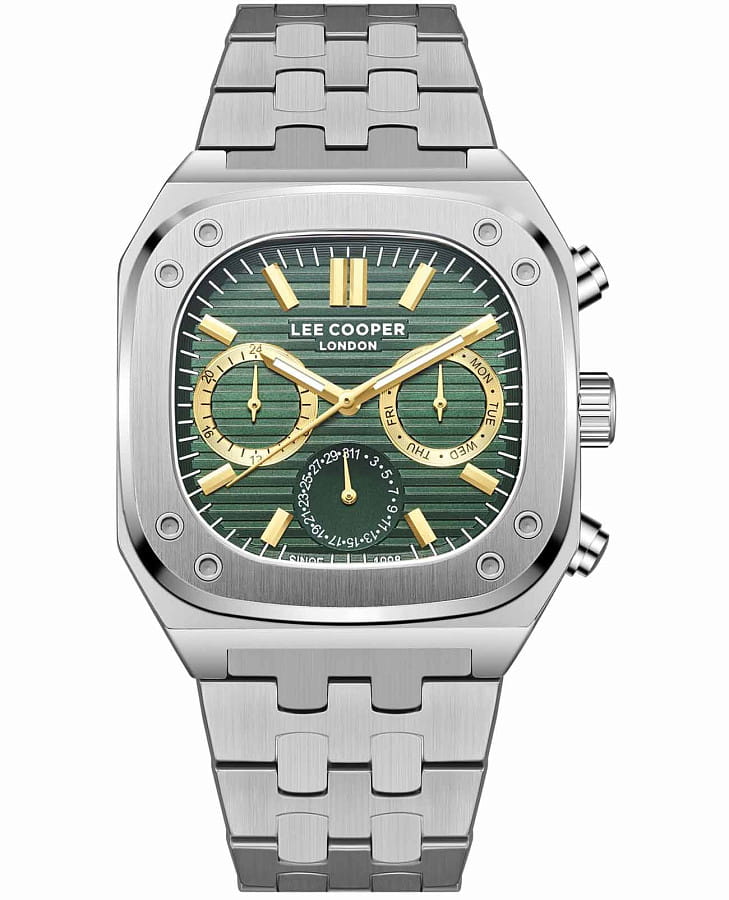 Часы Lee Cooper LC08023.370 — мужские, зеленый