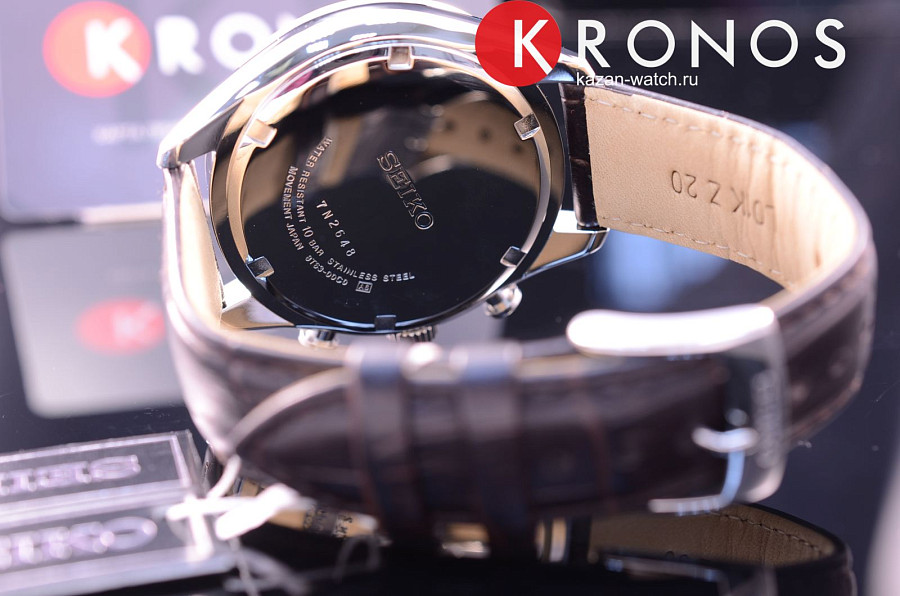 Часы Seiko Conceptual Series Dress SSB293P1 — кожаный, мужские