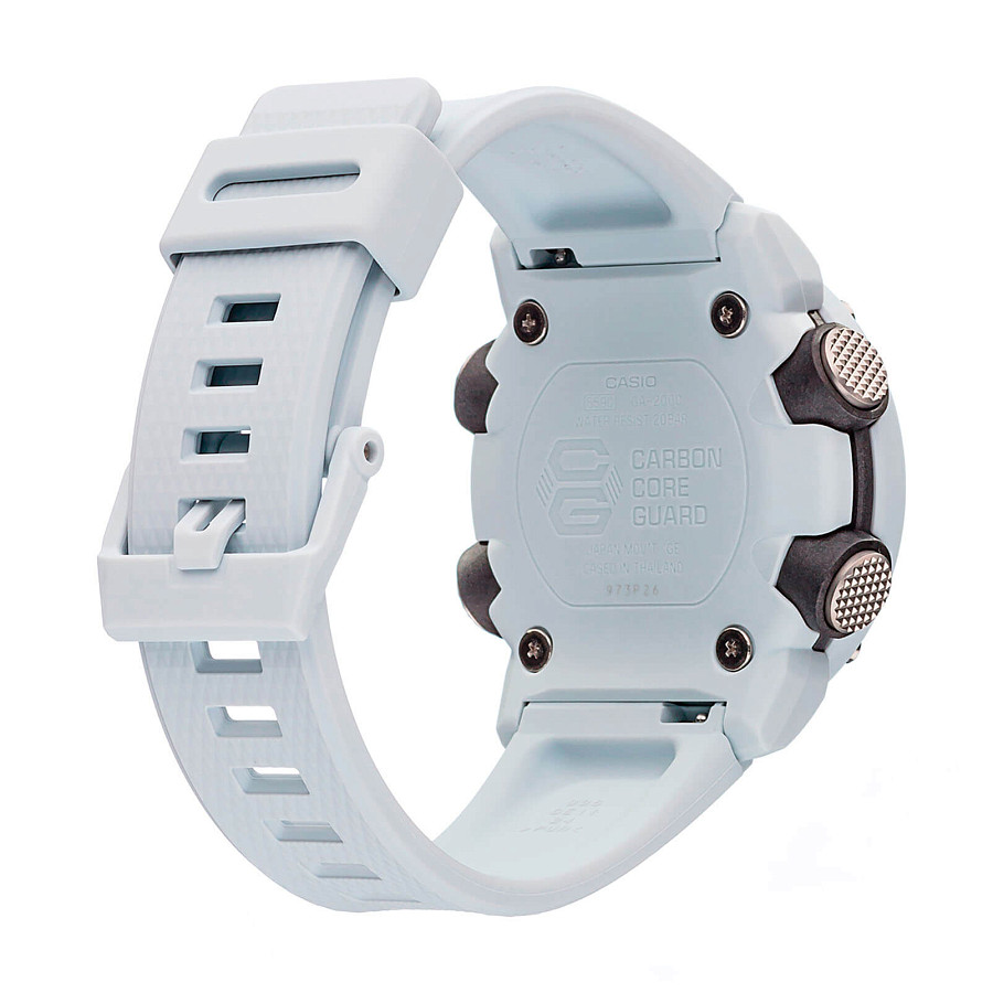 Часы Casio G-Shock GA-2000S-7ADR (GA-2000S-7A) — мужские, серый