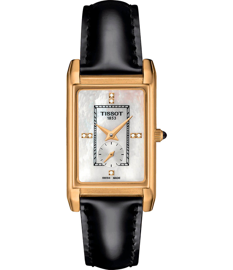 Часы Tissot Prestigious Lady 18K Gold T923.335.16.116.00 — женские, белый
