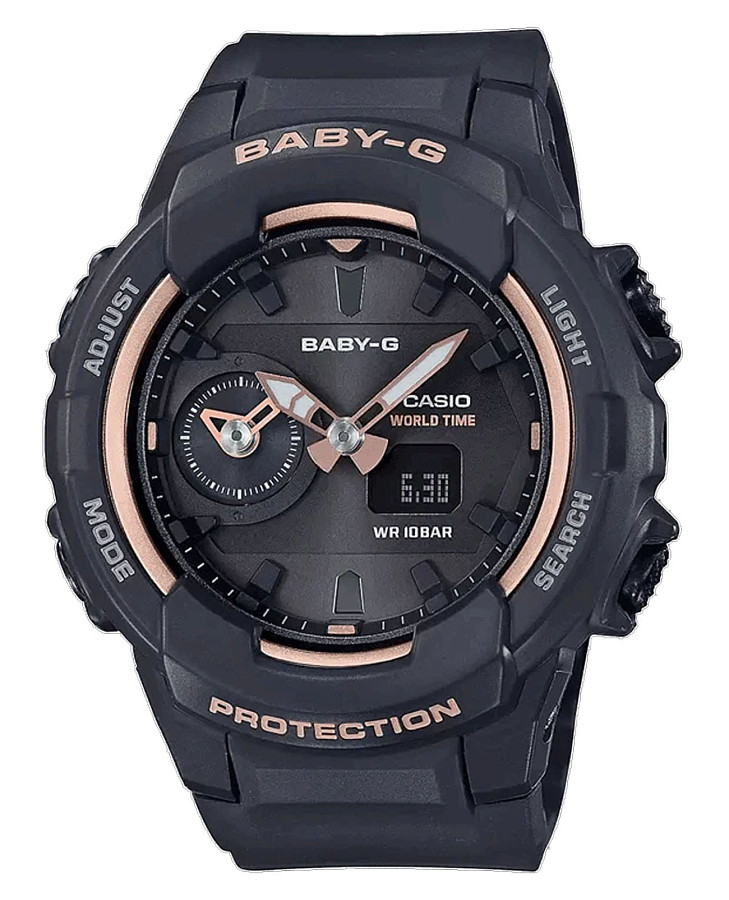Часы Casio Baby-G BGA-230SA-1ADR — женские, черный