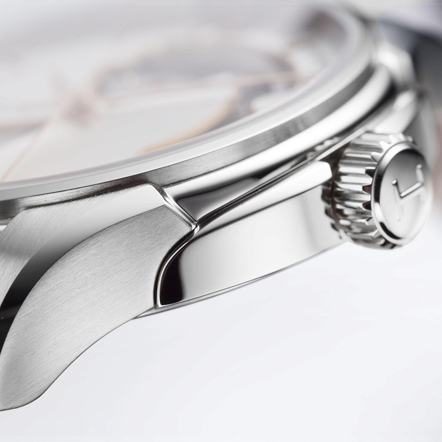 Часы Hamilton Jazzmaster Open Heart Auto H32565555 — кожаный, мужские